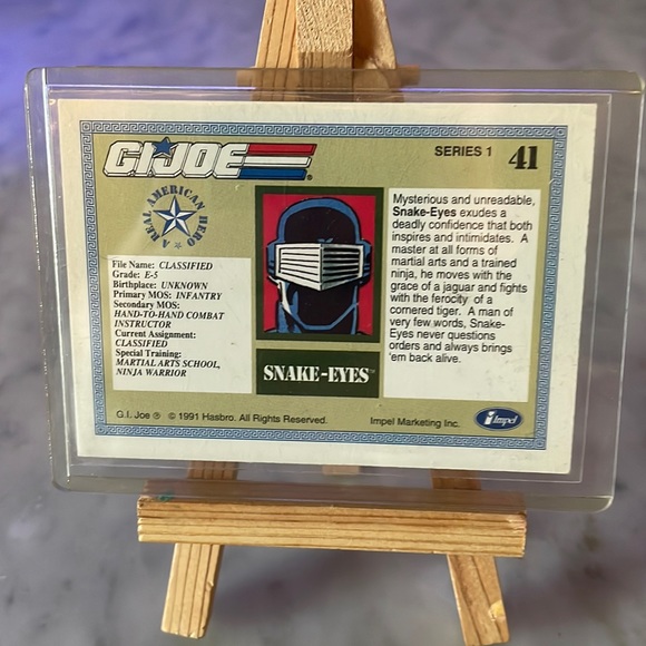 Snake Eyes # 41 Series 1 - Picture 3 of 5